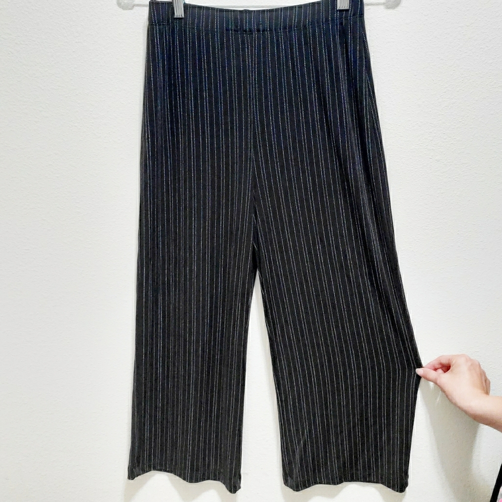 Chico's Travelers Pinstripe Slinky Pants-0 (4)